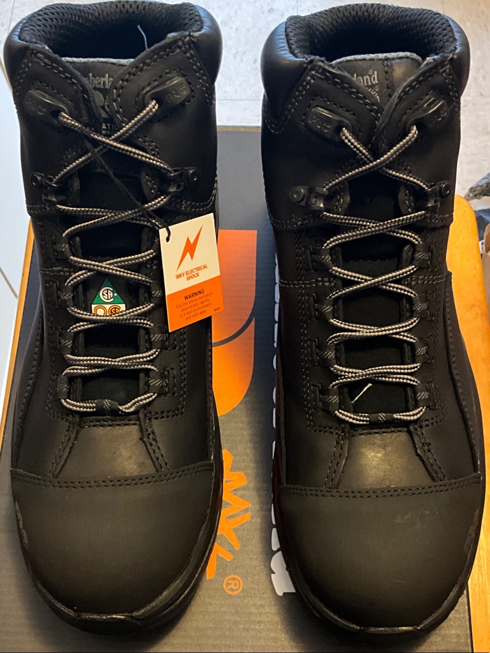 Timberland ProMen’s Bosshog Black  Composite Safety Toe Work Boots